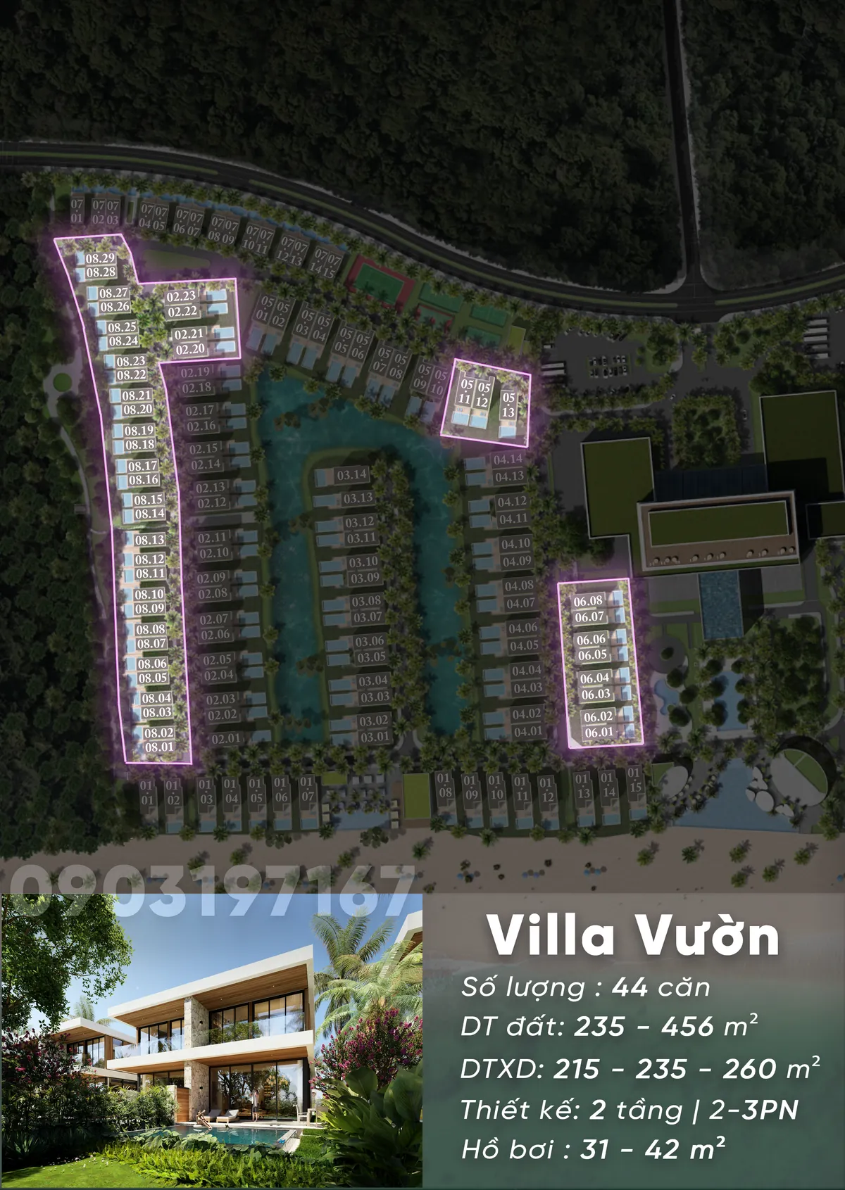 Layout-biet-thu-vuon-melia-forest-bay-phu-quoc