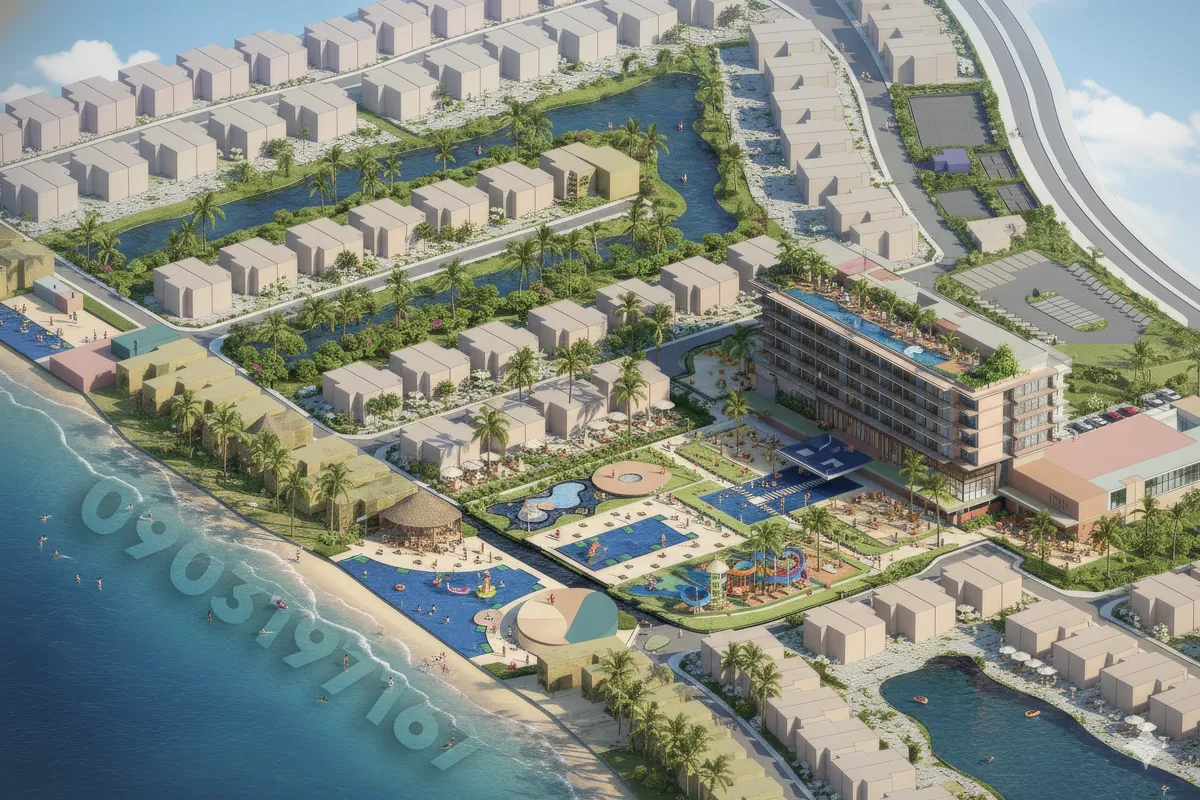 Thiết kế của khách sạn Melia Forest Bay Phú Quốc