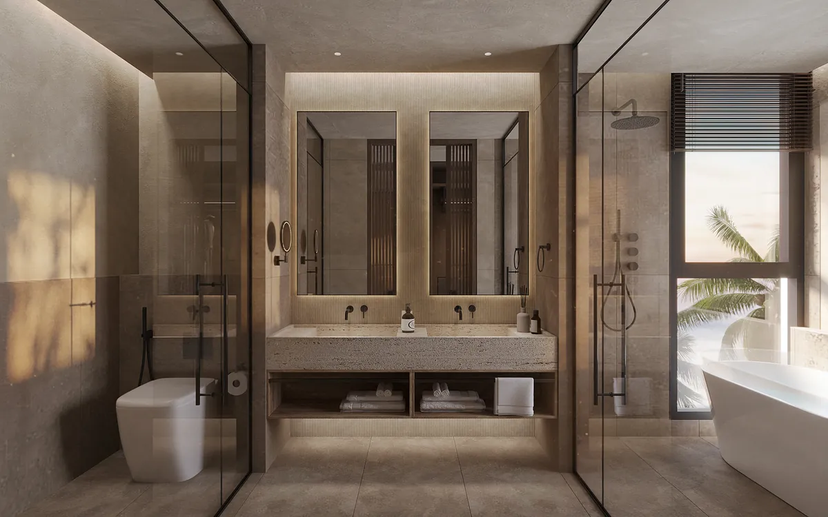 thiet ke noi that melia forest bay phu quoc BATHR 01