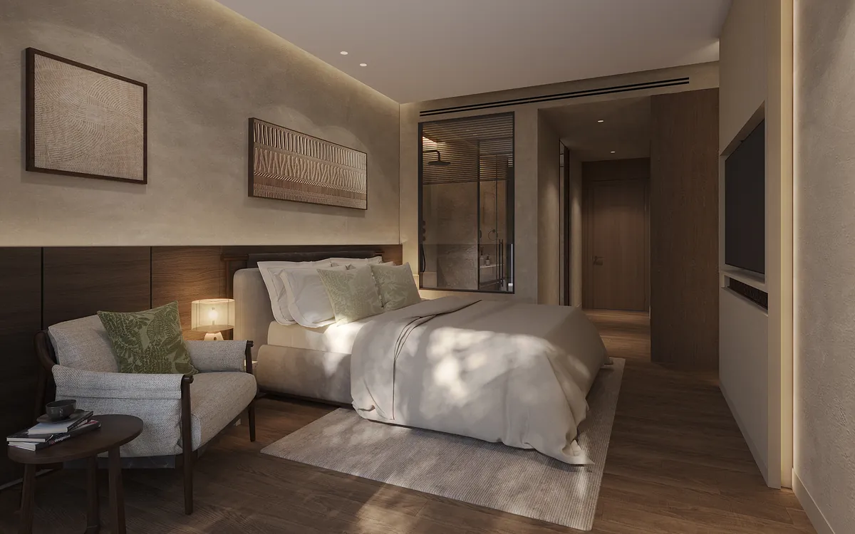 thiet ke noi that melia forest bay phu quoc BedRoom2