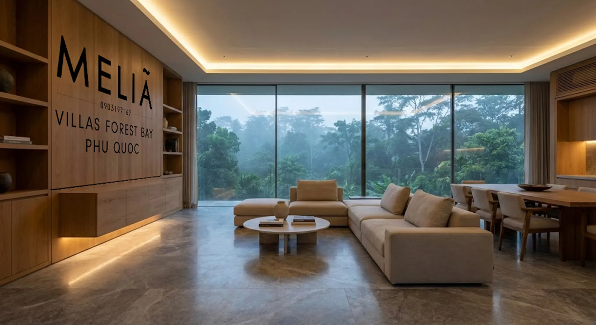 GroupGSA: "Gã Khổng Lồ" Thiết Kế Đứng Sau Những Biểu Tượng Quiet Luxury 2 GroupGSA: Đơn vị thiết kế nội thất chính cho dự án The Melia Villas Forest Bay Phu Quoc
