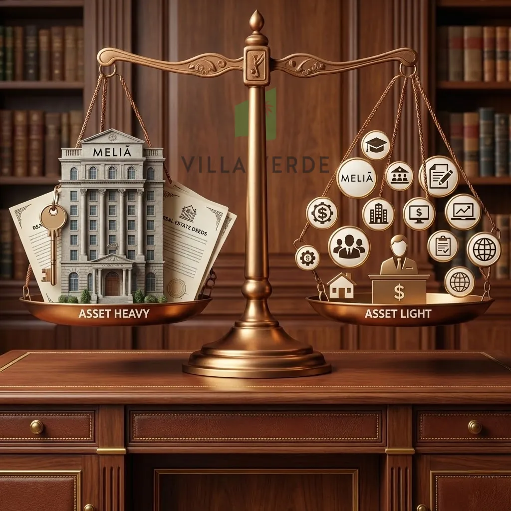 chien luoc asset light melia hotels international