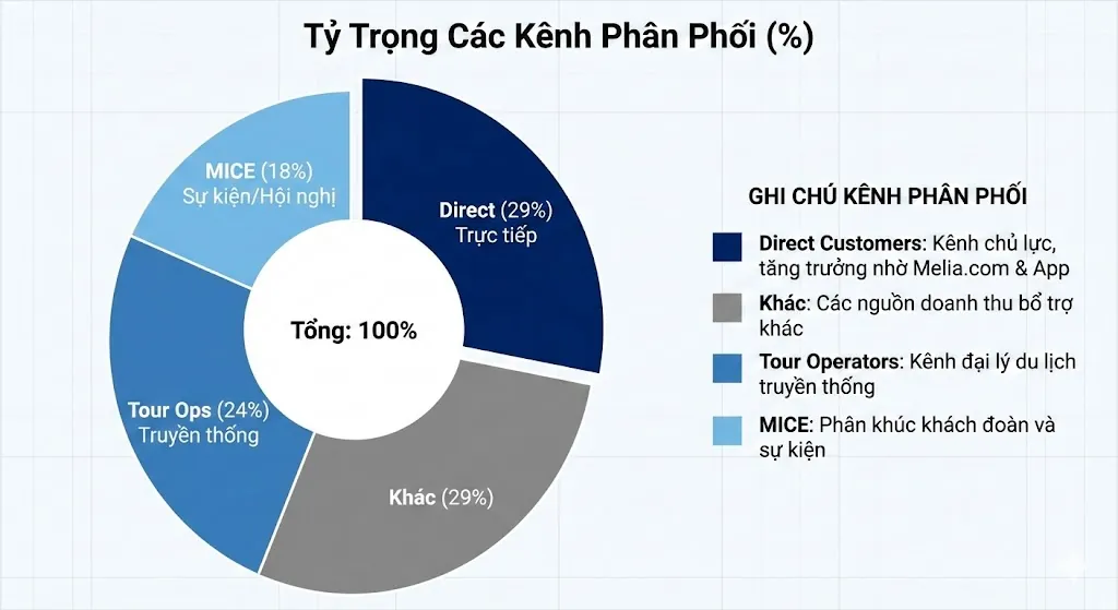 ty trong doanh thu melia