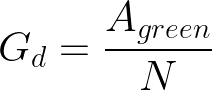 Công thức tính mật độ xanh