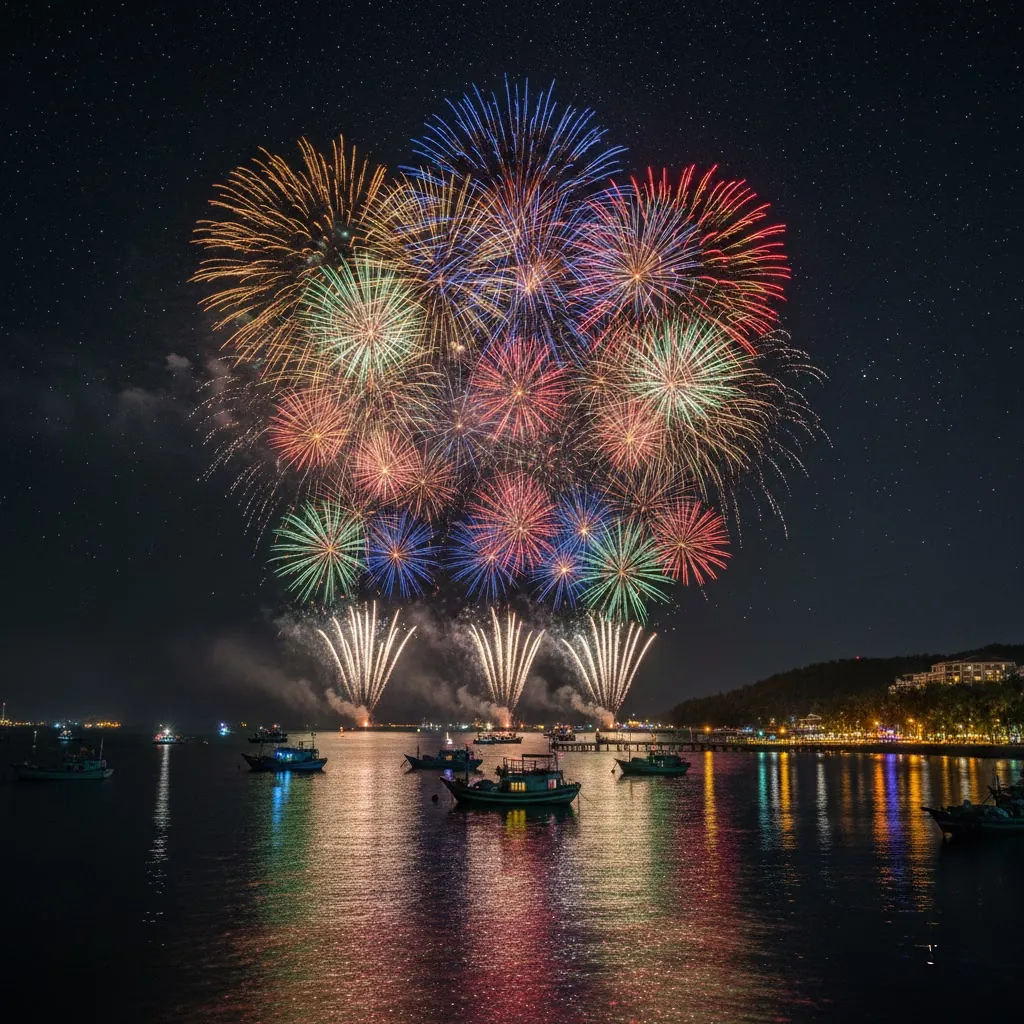 Phú Quốc là địa phương duy nhất hiện nay có tổ chức bắn pháo hoa hằng đêm